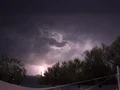 4K UHD night monsoon storm approaching from mountains 4k or 4k+ Resolution