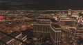 4K UHD Night pan time lapse Las Vegas Strip from Cosmopolitan Hotel penthouse 4k or 4k+ Resolution