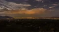 4K UHD night super moon monsoon storm clearing up city time lapse 4k or 4k+ Resolution