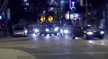 4K UHD night time traffic in urban city downtown night life lights neon 4k or 4k+ Resolution