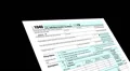 4K UHD NTSC 1040 tax form ani transparent background gets refund 4k or 4k+ Resolution