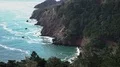 4K UHD Pacific coast highway point of view over cove 4k or 4k+ Resolution