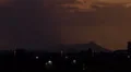 4K UHD rain cell moves by leaves sunset colors time lapse 4k or 4k+ Resolution