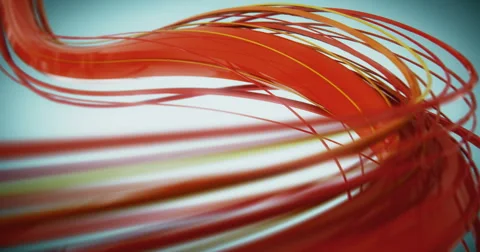 4k UHD Red lines slow rotating backdrop background 스톡 동영상 64009957