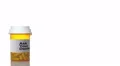 4K UHD rotating pill bottles label ask your doctor fly in 4k or 4k+ Resolution