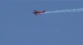 4K UHD stunt plane in red zoom in DMAFB air show 4k or 4k+ Resolution