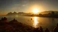 4K UHD Sunset on the beaches of Rio de Janeiro, time lapse Brazil 4k or 4k+ Resolution