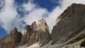 4k UHD time lapse clouds over tre cime de lavaredo summit 11535 4k or 4k+ Resolution