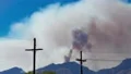 4K UHD time lapse smoke plume from wild fire tight shot 4k or 4k+ Resolution