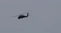 4K UHD tracking blackhawk from behind trees 4k or 4k+ Resolution
