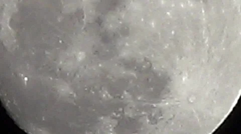 4K UHD ULTRA HD Moon 2 Objects Fly By 20s Kulltech Stock-Footage 37161953