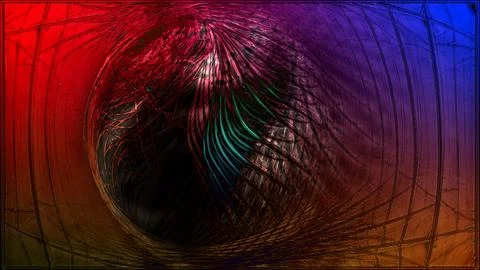 4k uhd wallpaper background art windows apple android mac cgi graphics abstra Stock Illustration
