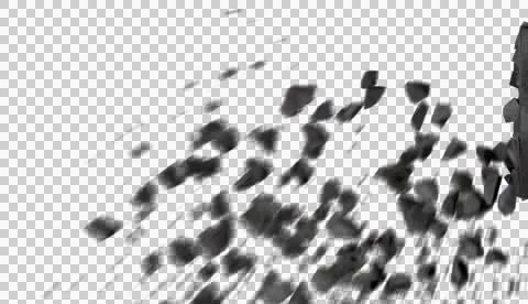 4K Ultra HD Debris Explosion_Side_02 Video stock 47706011