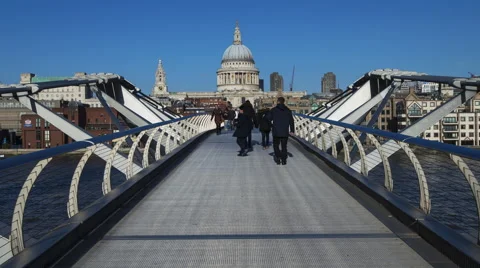 4k Ultra HD  hyperlapse  st Paul’s cathedral Stock Footage 42122748