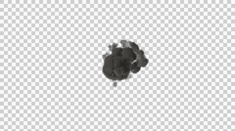 4K Ultra HD Smoke Explosion With Alpha Channel_Top Video stock 47706479