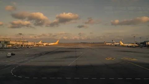 4K Ultra Hd Time-Lapse Of Singapore Changi Airport Stock Footage 103192024