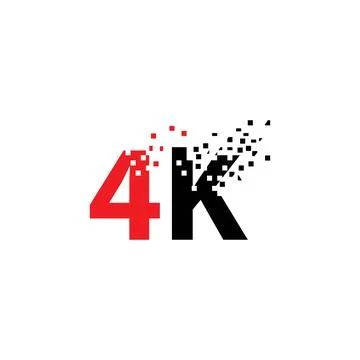 4K Ultra HD vector Illustrazione stock