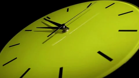 4K UltraHD closeup of timelapse Clock walking Timelapse moving fast clockwi.. Stock Footage 272759814