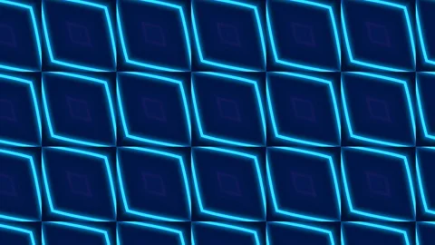 4k ultraviolet rays background with formation of diamonds. Seamless abstract Stock Footage 122945334