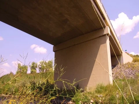 4K Under Bridge Video stock 79897134