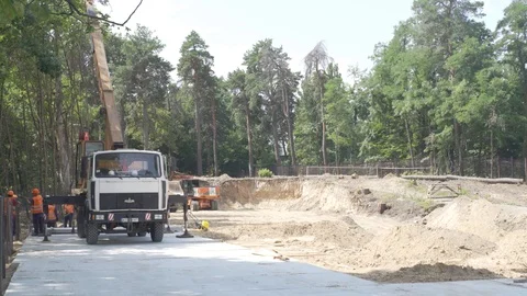 4K Underground subway connection construction site digging tunnel urbanization Stock Footage 119773230