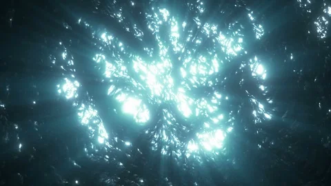 4k Underwater Loopable Background with sun beam Stock Footage 93827656