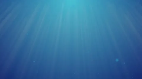4k underwater motion background with light rays cgi Stock Footage 55376460