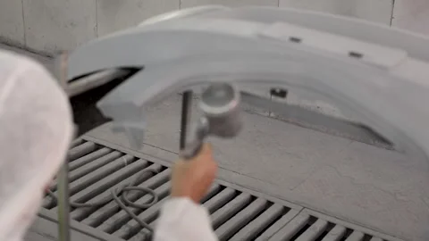 4k, unrecognizable mechanic man in professional vehical garage service shop.. Stock Footage 249342303