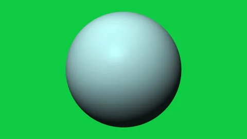 4k Uranus Green Screen Stock Footage 184417513