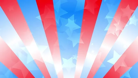 4k U.S. Patriotic Background Video stock 194507017