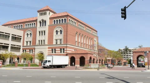 4K USC campus Stock Footage 49891987