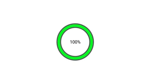 4K User Interface Loading Bar White Background Animation Stock Footage 312776617