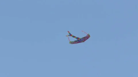 4K V Amusement - 2016: Flying kite Stock Footage 82648261