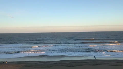 4K Va beach 4 Video stock 104017701