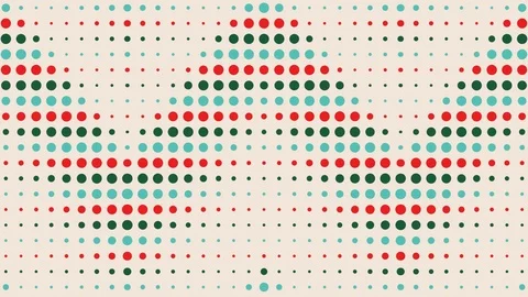 4K vector, retro and vintage pattern, looped animated abstract background Stock Footage 116715883
