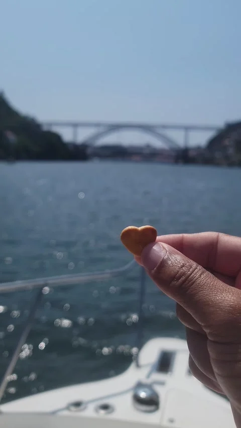 4K Vertical Orientation Live Love the Summer heart at Sea Stock Footage 244842465