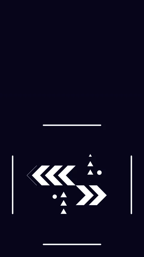 4k vertical video of abstract white arrows on black background. Stock Footage 205909162