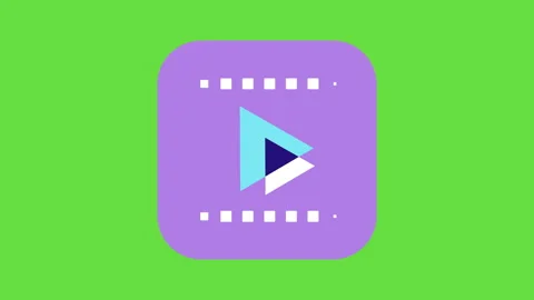 4k vertical video of computer arrow on green background. Stockbeeldmateriaal 218427276