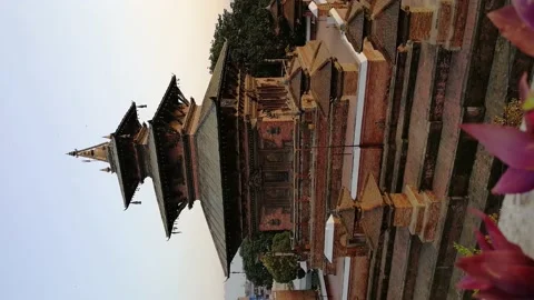 4K Vertical Video | Taleju Temple of Kathmandu Durbar Square, Nepal Stock Footage 141309808