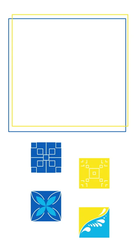 4k vertical video of Ukrainian pattern on white background. Stock Footage 194416059