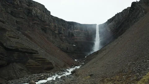 4K Very Large Waterfall Stock Footage 145749274