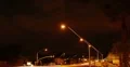 4K video 30p lightning monsoon night over main street with traffic time lapse 4k or 4k+ Resolution