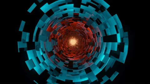 4K video of a 3d sci-fi object with glowing energy light at center. Stock Footage 141098262