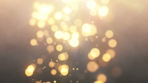 4k video. 60 fps. Warm festive backdrop. Christmas blurred dots Stock Footage 119346286
