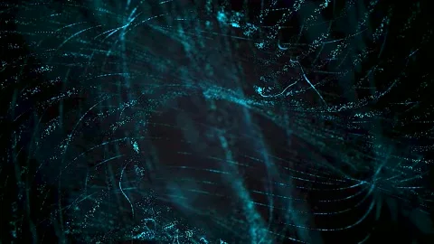 4K video abstract background with abdominal connection lines, technology connect Stock Footage 230169549
