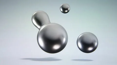 4k video of abstract black liquid drops background. Stock Footage 166505376