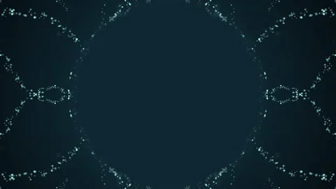 4k video of abstract lighting, dust, particle and glare on a dark background. Stock Footage 143084130