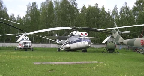 4K video of air forces museum in summer time Stock Footage 155682776