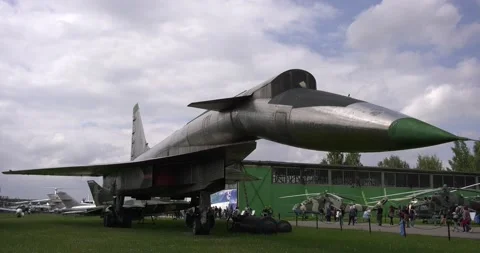4K video of air forces museum in summer time Stock Footage 155682785