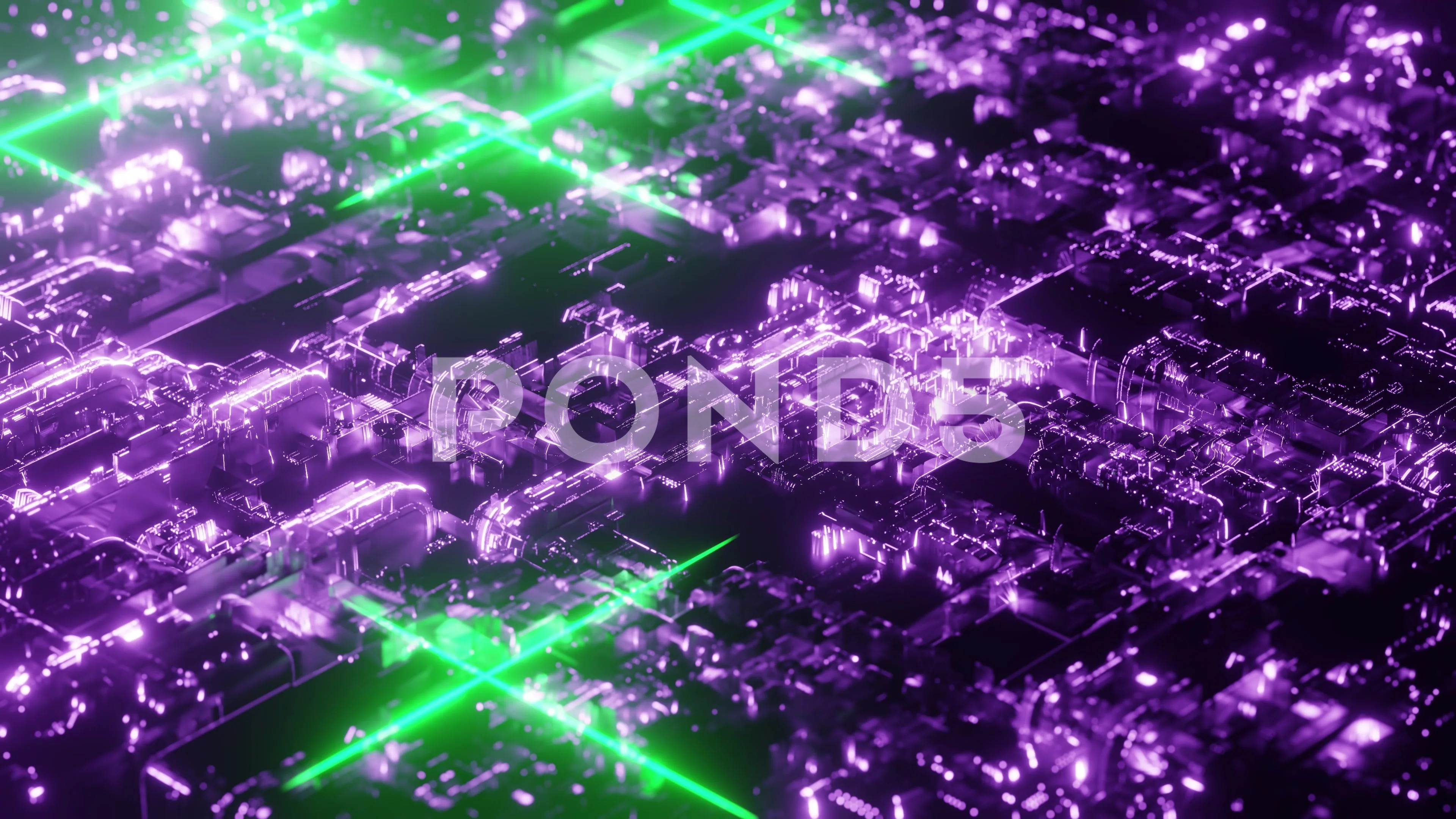 4K vertical animation. Abstract background with glowing flowing lights  13566550 Stock Video at Vecteezy